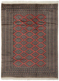 絨毯 パキスタン ブハラ 2Ply 184X237 ブラック/茶色 (ウール, パキスタン)