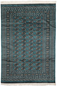 絨毯 パキスタン ブハラ 2Ply 154X222 ブラック/ダークグレー (ウール, パキスタン)