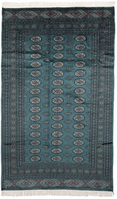  Pakistan Bokhara 2Ply Rug 155X247 Wool Black/Dark Blue Small Carpetvista