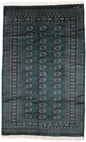  Pakistan Bokhara 2Ply Rug 156X248 Wool Black/Dark Grey Small Carpetvista