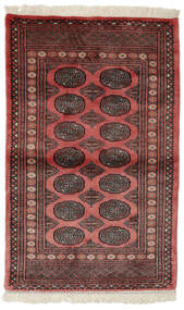  Pakistan Bokhara 3Ply Rug 98X156 Wool Dark Red/Black Small Carpetvista