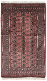 127X205 Tapete Oriental Paquistão Bucara 2Ply Vermelho Escuro/Preto (Lã, Paquistão) Carpetvista