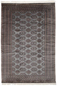  Orientalischer Pakistan Buchara 2Ply Teppich 190X270 Schwarz/Braun Wolle, Pakistan Carpetvista