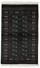  Pakistan Bokhara 3Ply Rug 94X150 Wool Black Small Carpetvista
