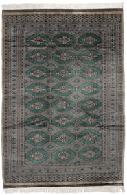絨毯 オリエンタル パキスタン ブハラ 2Ply 162X232 ブラック/茶色 (ウール, パキスタン)