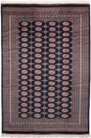 185X275 絨毯 パキスタン ブハラ 2Ply オリエンタル ブラック/ダークレッド (ウール, パキスタン) Carpetvista