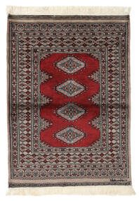  Orientalischer Pakistan Buchara 3Ply Teppich 80X110 Schwarz/Braun Wolle, Pakistan Carpetvista