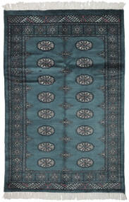  Orientalischer Pakistan Buchara 3Ply Teppich 110X165 Schwarz/Dunkelblau Wolle, Pakistan Carpetvista
