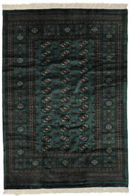  Orientalischer Pakistan Buchara 3Ply Teppich 190X270 Schwarz (Wolle, Pakistan)