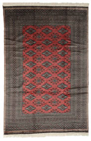 190X287 Pakistan Bokhara 3Ply Rug Oriental Black/Brown (Wool, Pakistan) Carpetvista
