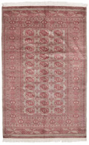  130X198 Medaillon Klein Pakistan Buchara 2Ply Teppich Wolle, Carpetvista