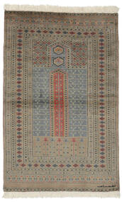 絨毯 オリエンタル パキスタン ブハラ 2Ply 94X150 茶色/ダークイエロー (ウール, パキスタン)