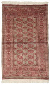 91X147 Pakistan Bokhara 2Ply Rug Oriental Dark Red/Brown (Wool, Pakistan) Carpetvista