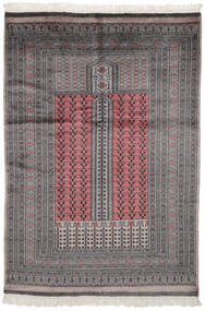 130X184 Pakistan Bokhara 2Ply Rug Oriental Dark Grey/Brown (Wool, Pakistan) Carpetvista
