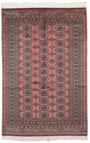 121X182 絨毯 オリエンタル パキスタン ブハラ 2Ply ダークレッド/茶色 (ウール, パキスタン) Carpetvista