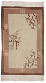 絨毯 オリエンタル 中国 90 Line 91X151 茶色/オレンジ (ウール, 中国)
