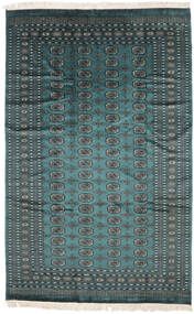  180X284 Medallion Pakistan Bokhara 2Ply Rug Wool, Carpetvista