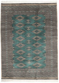 171X228 絨毯 オリエンタル パキスタン ブハラ 3Ply ブラック/茶色 (ウール, パキスタン) Carpetvista