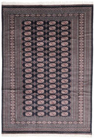 絨毯 オリエンタル パキスタン ブハラ 2Ply 185X265 ブラック/ダークレッド (ウール, パキスタン)