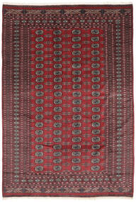 184X270 絨毯 パキスタン ブハラ 2Ply オリエンタル ダークレッド/ブラック (ウール, パキスタン) Carpetvista