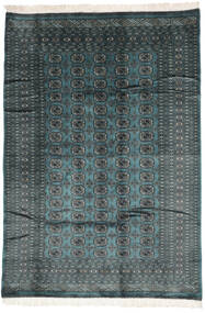 182X262 絨毯 パキスタン ブハラ 2Ply オリエンタル ブラック/グリーン (ウール, パキスタン) Carpetvista