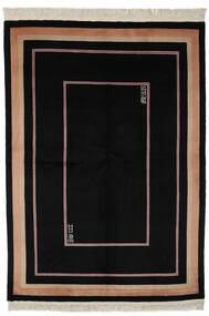 絨毯 オリエンタル 中国 90 Line 170X230 ブラック/茶色 (ウール, 中国)