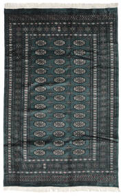 絨毯 パキスタン ブハラ 2Ply 152X238 ブラック/ダークグレー (ウール, パキスタン)