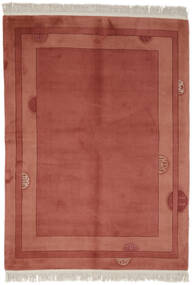 170X230 China 90 Line Teppich Orientalischer Dunkelrot/Rot (Wolle, China) Carpetvista