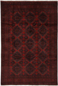  194X291 Afghan Khal Mohammadi Matot Matto Musta/Tummanpunainen Afganistan Carpetvista