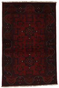 94X146 Afghan Khal Mohammadi Rug Oriental Black (Wool, Afghanistan) Carpetvista