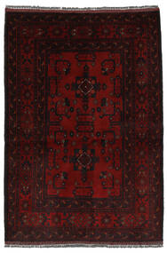  Afghan Khal Mohammadi Rug 98X145 Wool Black/Dark Red Small Carpetvista