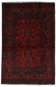  Afghan Khal Mohammadi Rug 96X149 Wool Black/Dark Red Small Carpetvista