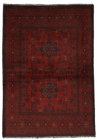 102X149 Afghan Khal Mohammadi Rug Oriental Black/Dark Red (Wool, Afghanistan) Carpetvista