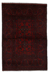 99X150 Afghan Khal Mohammadi Rug Oriental Black (Wool, Afghanistan) Carpetvista
