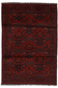  Afghan Khal Mohammadi Rug 100X147 Wool Black/Dark Red Small Carpetvista