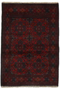  Afghan Khal Mohammadi Vloerkleed 97X141 Wol Zwart Klein Carpetvista