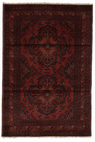 97X146 Afghan Khal Mohammadi Rug Oriental Black/Dark Red (Wool, Afghanistan) Carpetvista