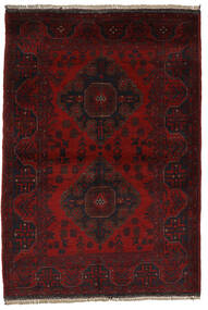  Afghan Khal Mohammadi Covor 103X151 Lână Negru/Dark Red Mic Carpetvista
