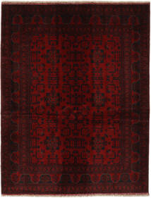  Itämainen Afghan Khal Mohammadi Matot Matto 151X201 Musta/Tummanpunainen Villa, Afganistan Carpetvista