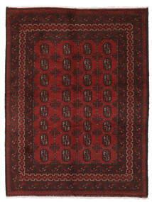  140X190 Medallion Small Afghan Fine Rug Wool, Carpetvista