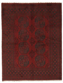  153X195 Medaljong- Lite Afghan Fine Teppe Ull, Carpetvista
