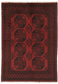  140X201 Medallion Small Afghan Fine Rug Wool, Carpetvista