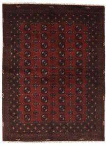  135X185 Medallion Small Afghan Fine Rug Wool, Carpetvista
