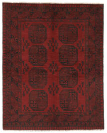  150X190 Medalhão Pequeno Afegão Fine Tapete Lã, Carpetvista