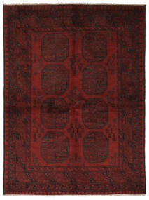 145X197 Medaillon Klein Afghan Fine Teppich Wolle, Carpetvista