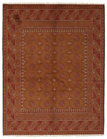  150X195 Medaillon Klein Afghan Fine Teppich Wolle, Carpetvista