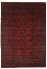  200X285 Medallion Afghan Fine Rug Wool, Carpetvista