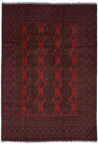  197X284 Medallion Afghan Fine Rug Wool, Carpetvista