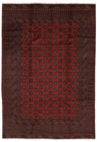  198X280 Medallion Afghan Fine Rug Wool, Carpetvista