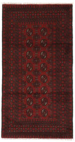  101X191 Medaillon Klein Afghan Fine Teppich Wolle, Carpetvista